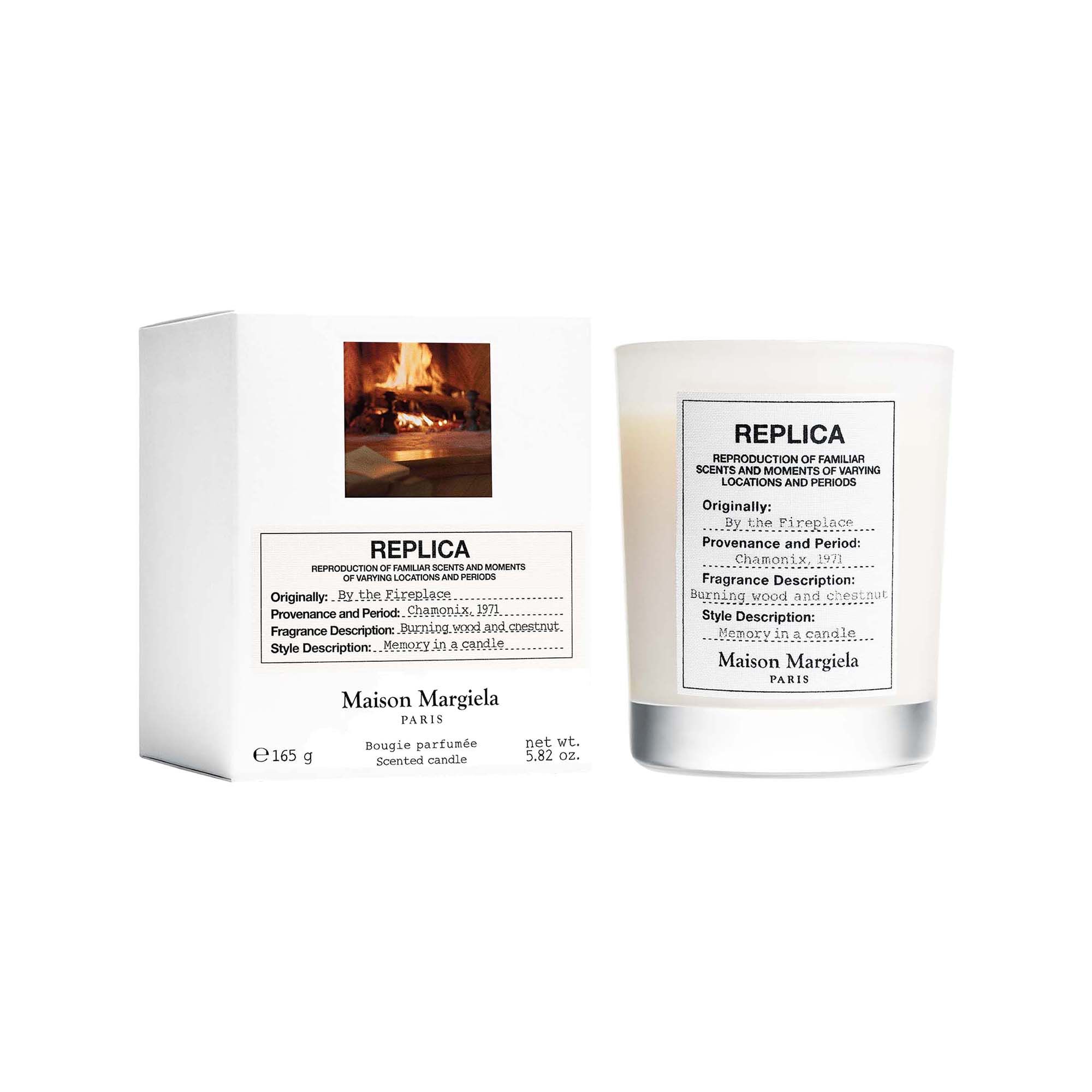 REPLICA By the Fireplace Scented Candle
