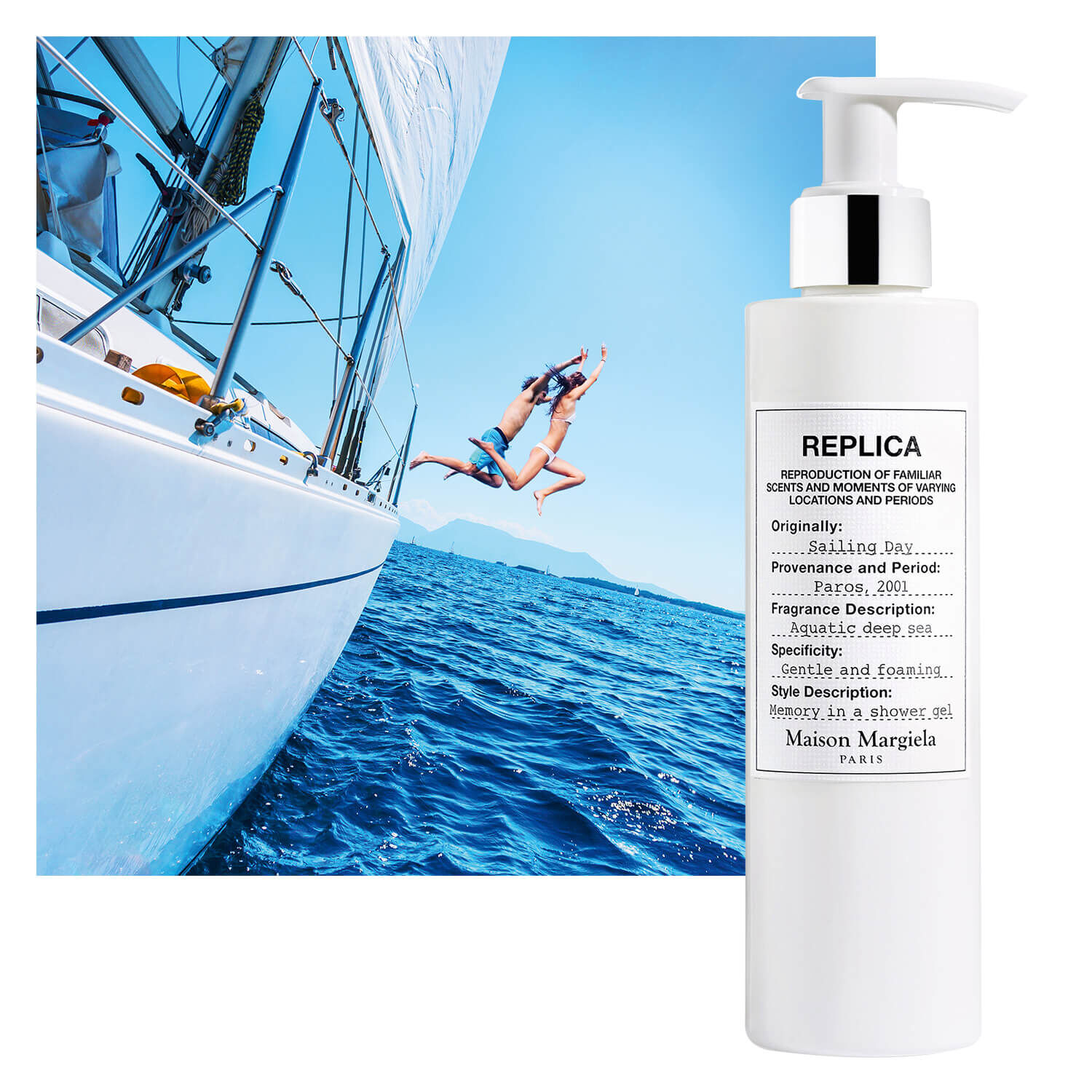 REPLICA Sailing Day Shower Gel