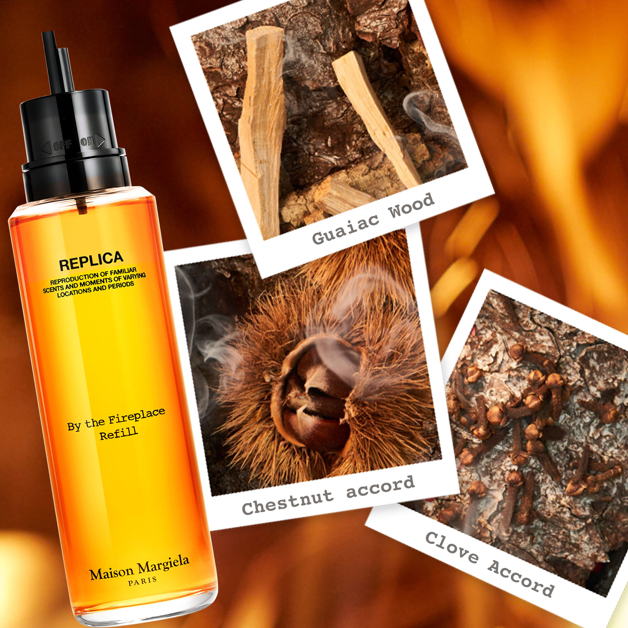 REPLICA By the Fireplace