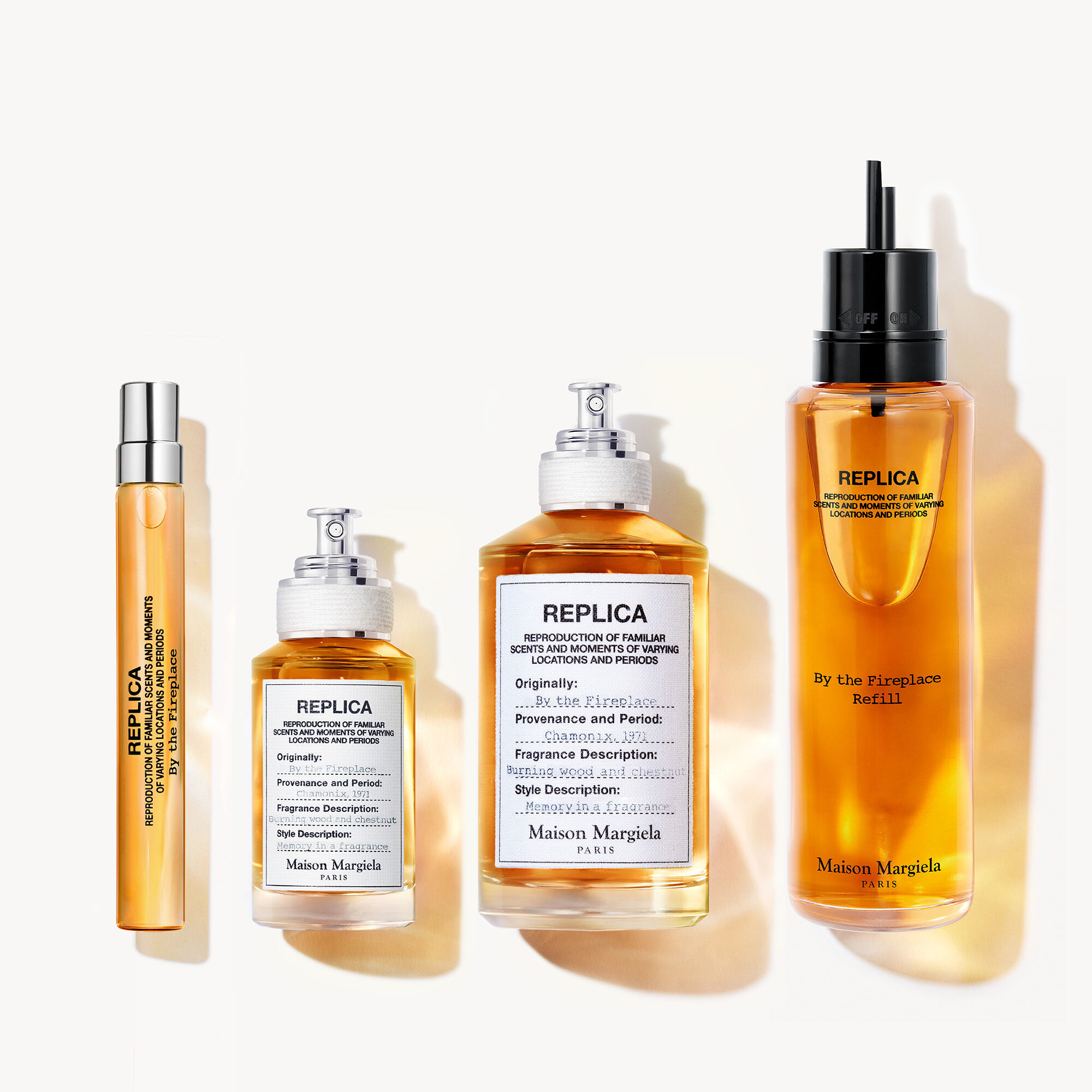 REPLICA By the Fireplace