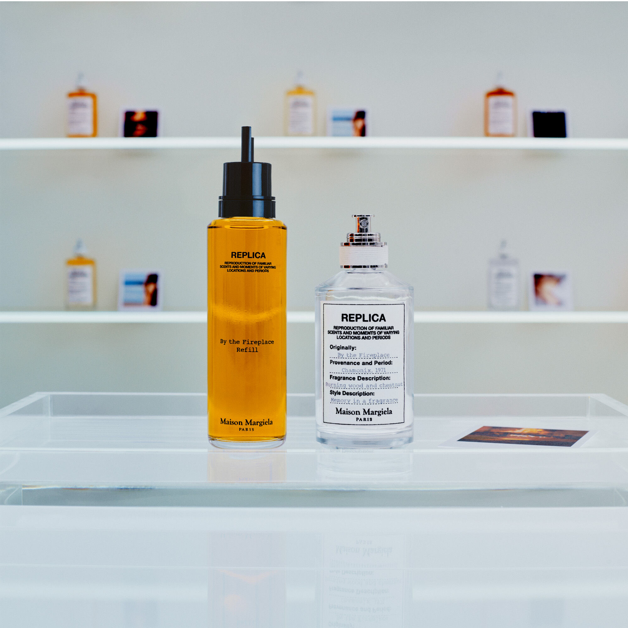 REPLICA By the Fireplace