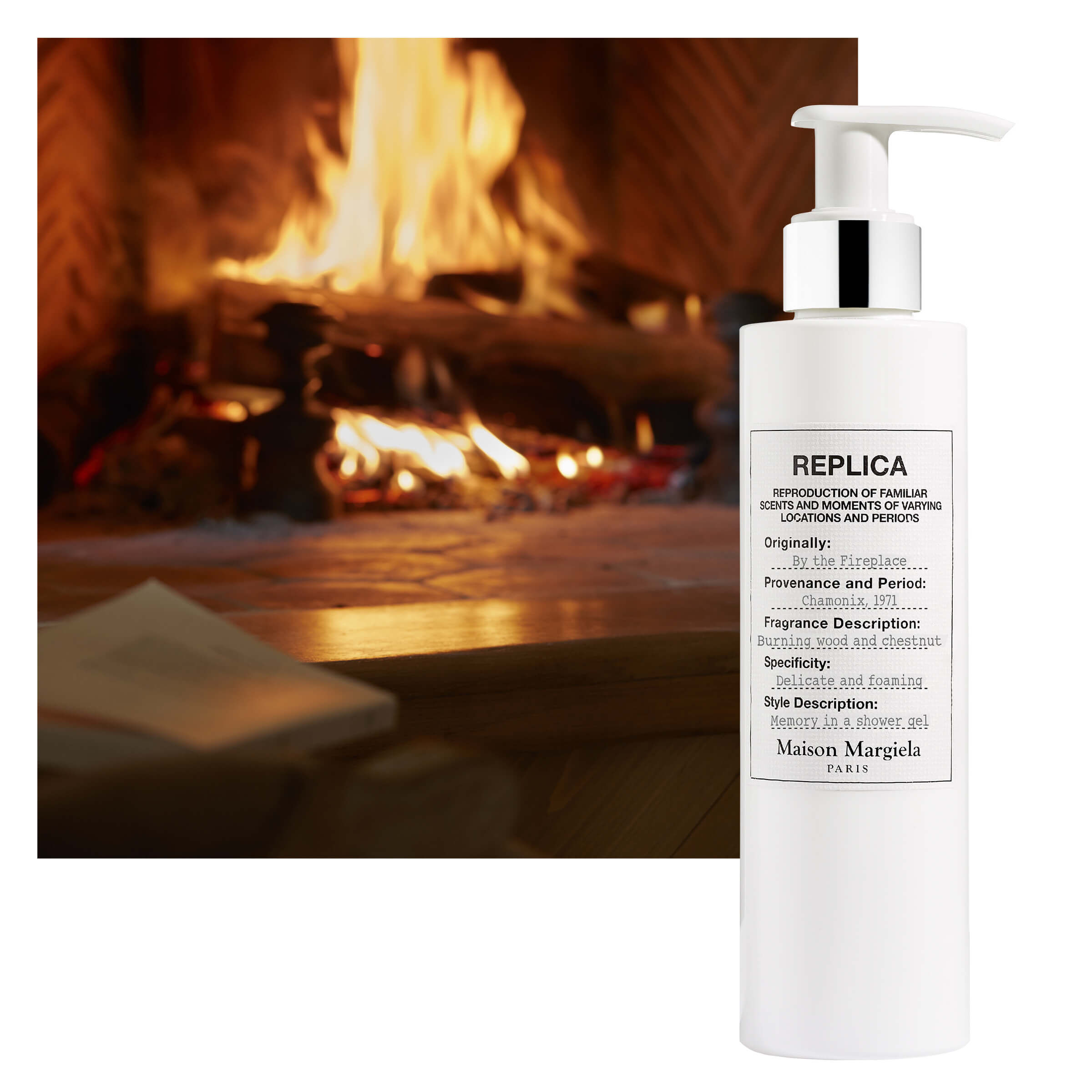 REPLICA By the Fireplace Shower Gel